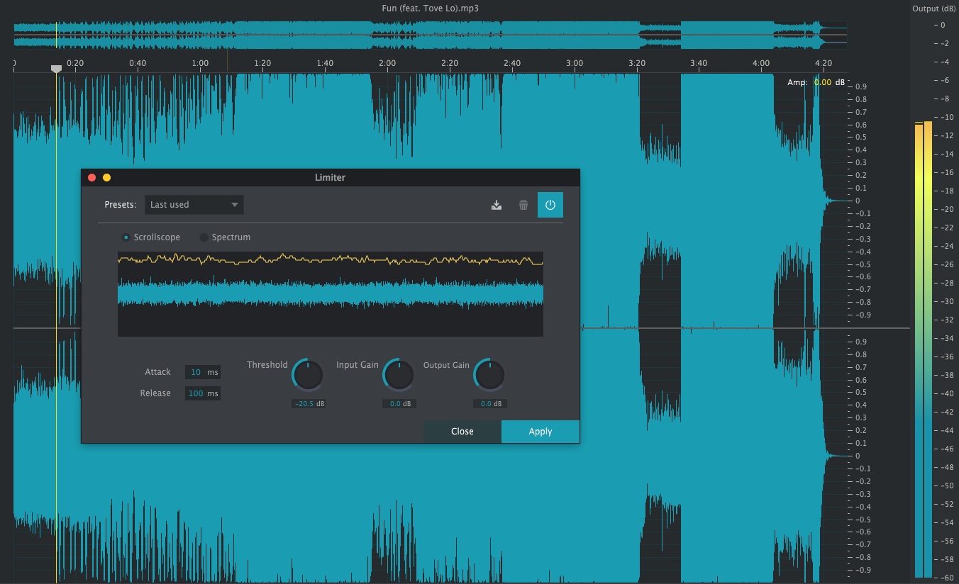 New 2nd sense audio resample audio editor for mac